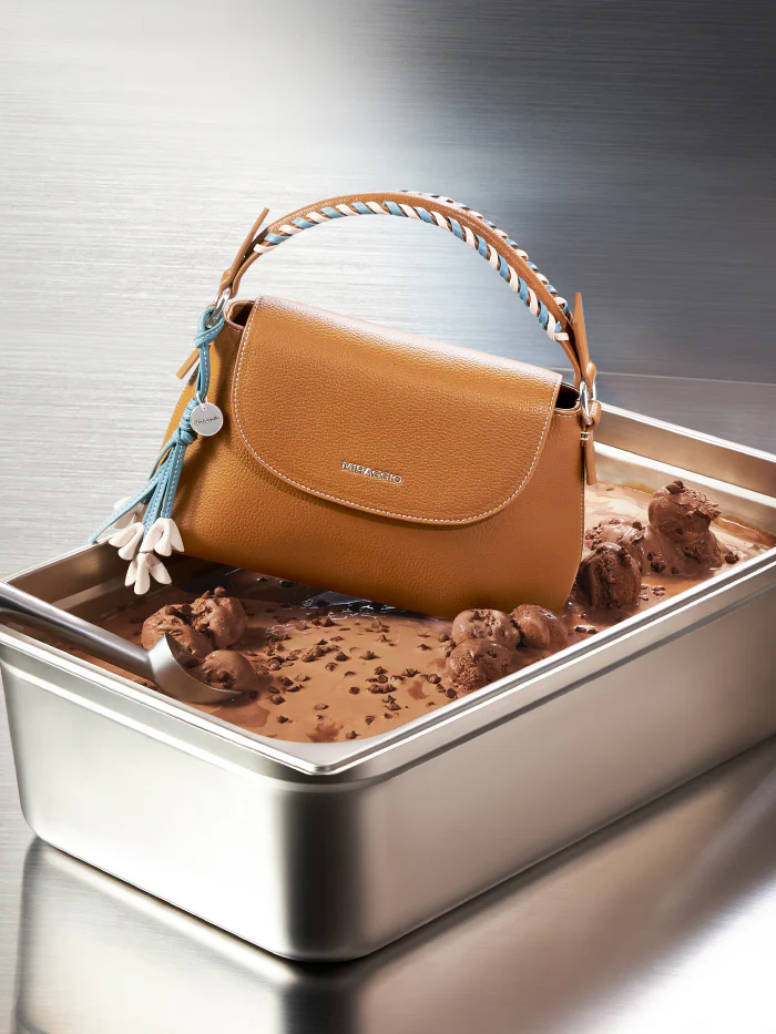 Chocolate Satchel Bag - Image 4