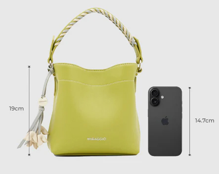 PISTACHIO BUCKET BAG